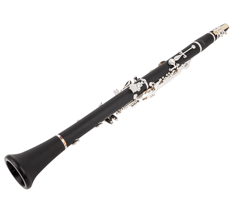 Beginner Bb Clarinet 17 Keys - ABS Material with Ideal Tones for Student Musicians