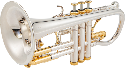 CR-8358 Bb Cornet with Adjustable Trigger | Durable Brass Instrument for Beginners, Students & Professionals 988