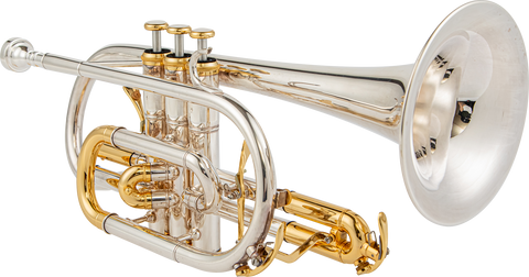 CR-8358 Bb Cornet with Adjustable Trigger | Durable Brass Instrument for Beginners, Students & Professionals 987