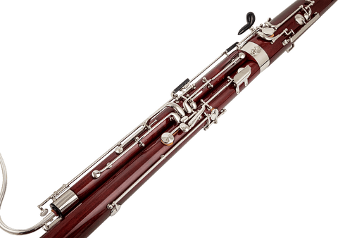 Student Bassoon Full German System with High D Key and German Bell12