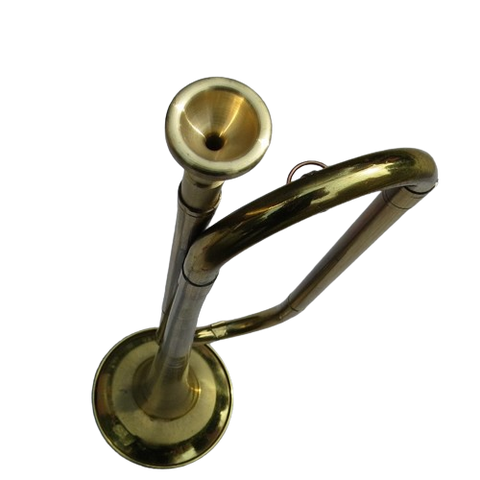 Clear Lacquered Brass bugle horn Instrument 2
