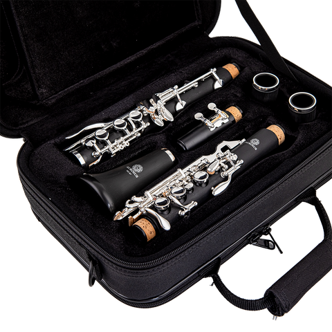 Beginner Bb Clarinet 17 Keys - ABS Material with Ideal Tones for Student Musicians