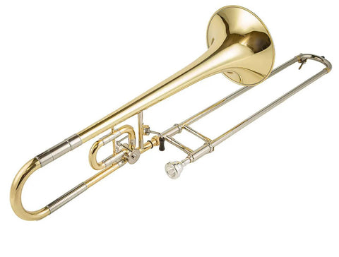 Bb/C Trigger Tenor Trombone Yellow Brass - JP Modulated