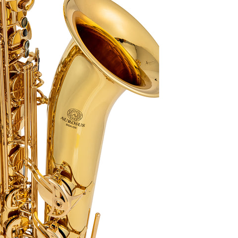 aurosus Baritone Saxophone with Ergonomic Design, High F# & Low A Keys, Case & Accessories Included saxophone