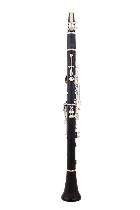 Beginner Bb Clarinet 17 Keys - ABS Material with Ideal Tones for Student Musicians