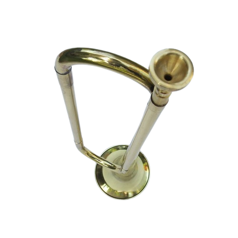 Clear Lacquered Brass bugle horn Instrument 43