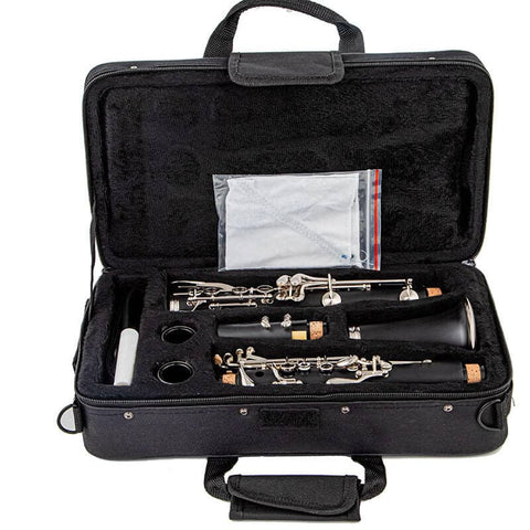 Bb Clarinet 17 Nickel Keys ABS Material Bb Tones Particularly Beginner & Students 84441