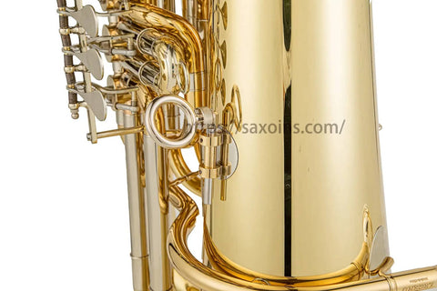 JP377B Sterling Bb student Tuba with 4 rotary valves Gold Brass Bell Diameter