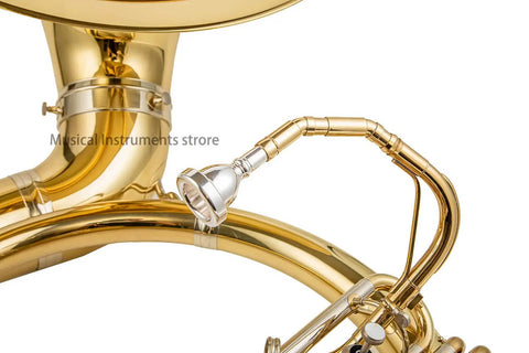 Aurosus JSP1000 BBb Sousaphone Lacquered Gold 01