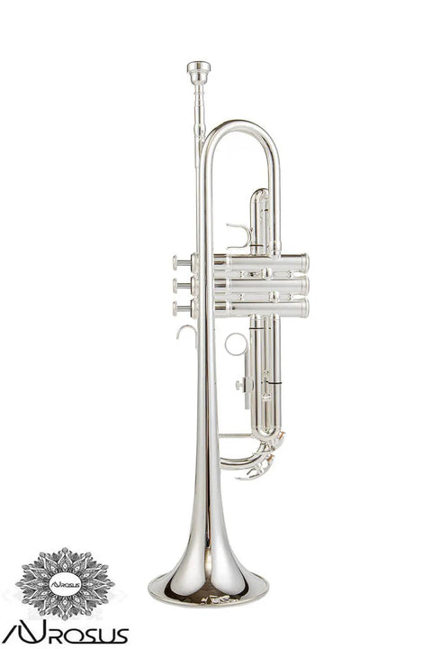 Aurosus Bb Student Trumpet YTR-2330S Silver Plated Piccolo Trumpet