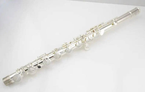 Bass flute VBF-A600 C tune white brass body flute ensemble bass instrument JP