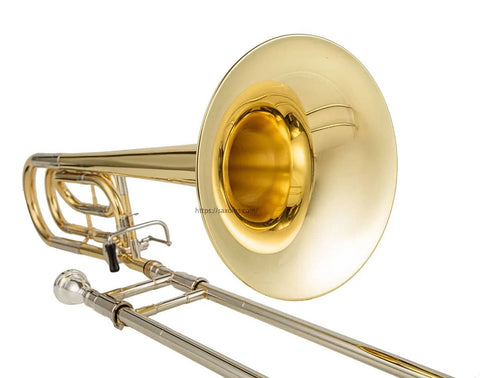 Bb/F high grade modulated tenor trombone with trigger and case by JP4