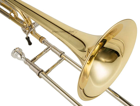 Bb/F high grade modulated tenor trombone with trigger and case by JP0
