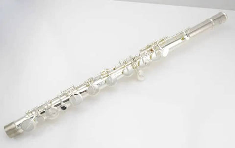 Silver-plated alto flute in G key for students and ensemble performances3