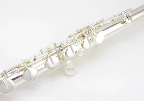 Silver-plated alto flute in G key for students and ensemble performances5