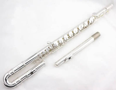 Silver-plated alto flute in G key for students and ensemble performances4