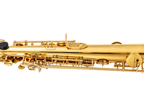 S-818L: Classic Gold Lacquer Soprano Sax 543