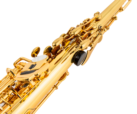S-818L: Classic Gold Lacquer Soprano Sax