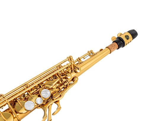 S-818L: Classic Gold Lacquer Soprano Sax 87