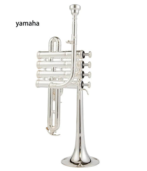 High-Performance TR-901S Bb/A Piccolo Trumpet 4-Valve Professional4